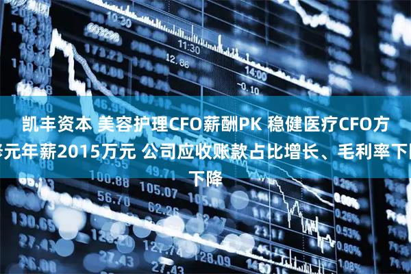 凯丰资本 美容护理CFO薪酬PK 稳健医疗CFO方修元年薪2015万元 公司应收账款占比增长、毛利率下降